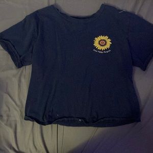 I'm selling a navy blue top